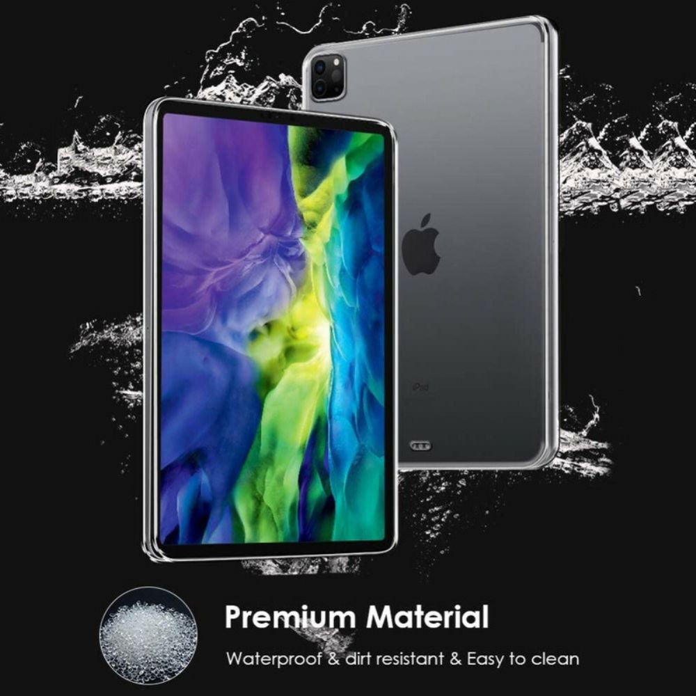 Handyhülle Für iPad Pro 12.9" (2024) (2024) (2018) Klares Silikon