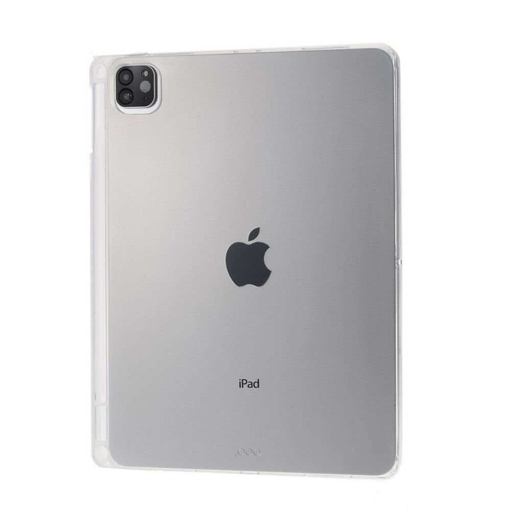 Hülle Für iPad Pro 12.9" (2024) (2024) (2018) Durchsichtiger Bleistifthalter