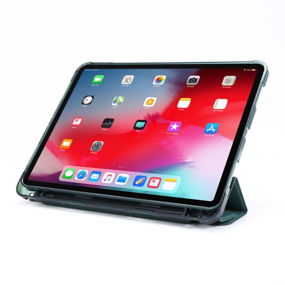 Schutzhülle Für iPad Pro 12.9" (2024) (2024) (2018) Klappbezug In Lederoptik