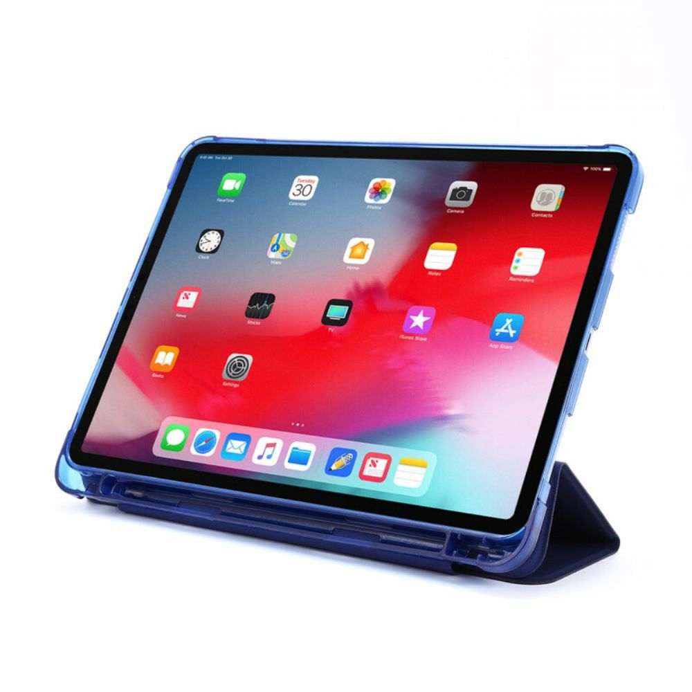 Schutzhülle Für iPad Pro 12.9" (2024) (2024) (2018) Stiftehalter Aus Kunstleder