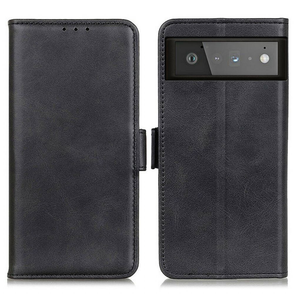 Flip Case Für Google Pixel 6 Flip Case Doppelklappe