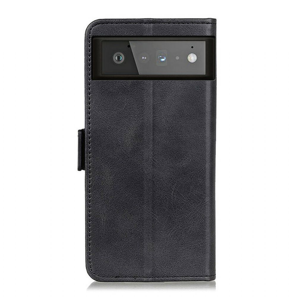 Flip Case Für Google Pixel 6 Flip Case Doppelklappe