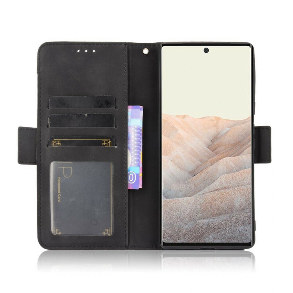 Flip Case Für Google Pixel 6 Erstklassige Multi-karte