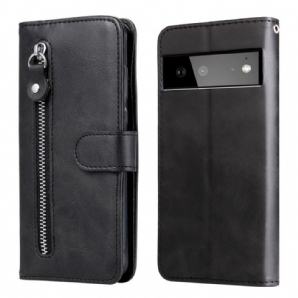 Flip Case Für Google Pixel 6 Vintage Geldbörse