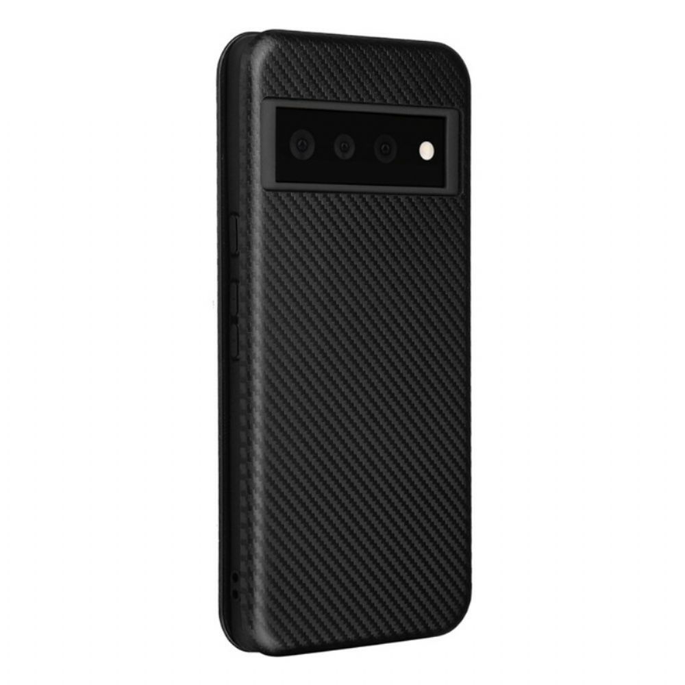 Schutzhülle Für Google Pixel 6 Flip Case Farbiges Carbon-silikon