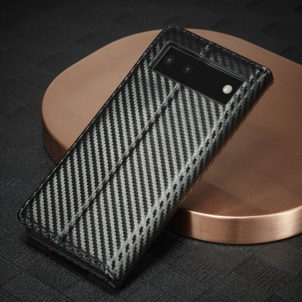 Schutzhülle Für Google Pixel 6 Flip Case Kohlefaser Lc.imeeke