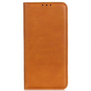 Flip Case Für Sony Xperia 10 Vi Spaltleder