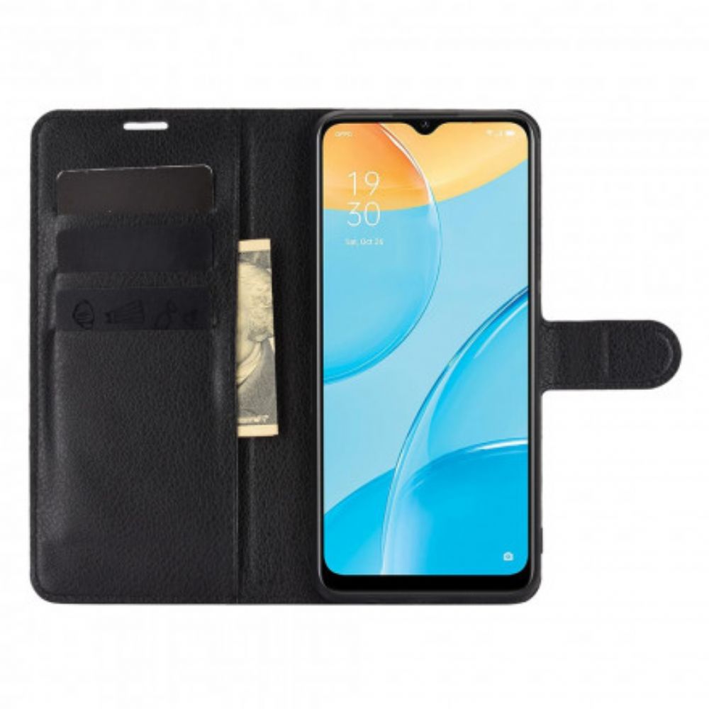 Flip Case Für Oppo A15 Klassisch