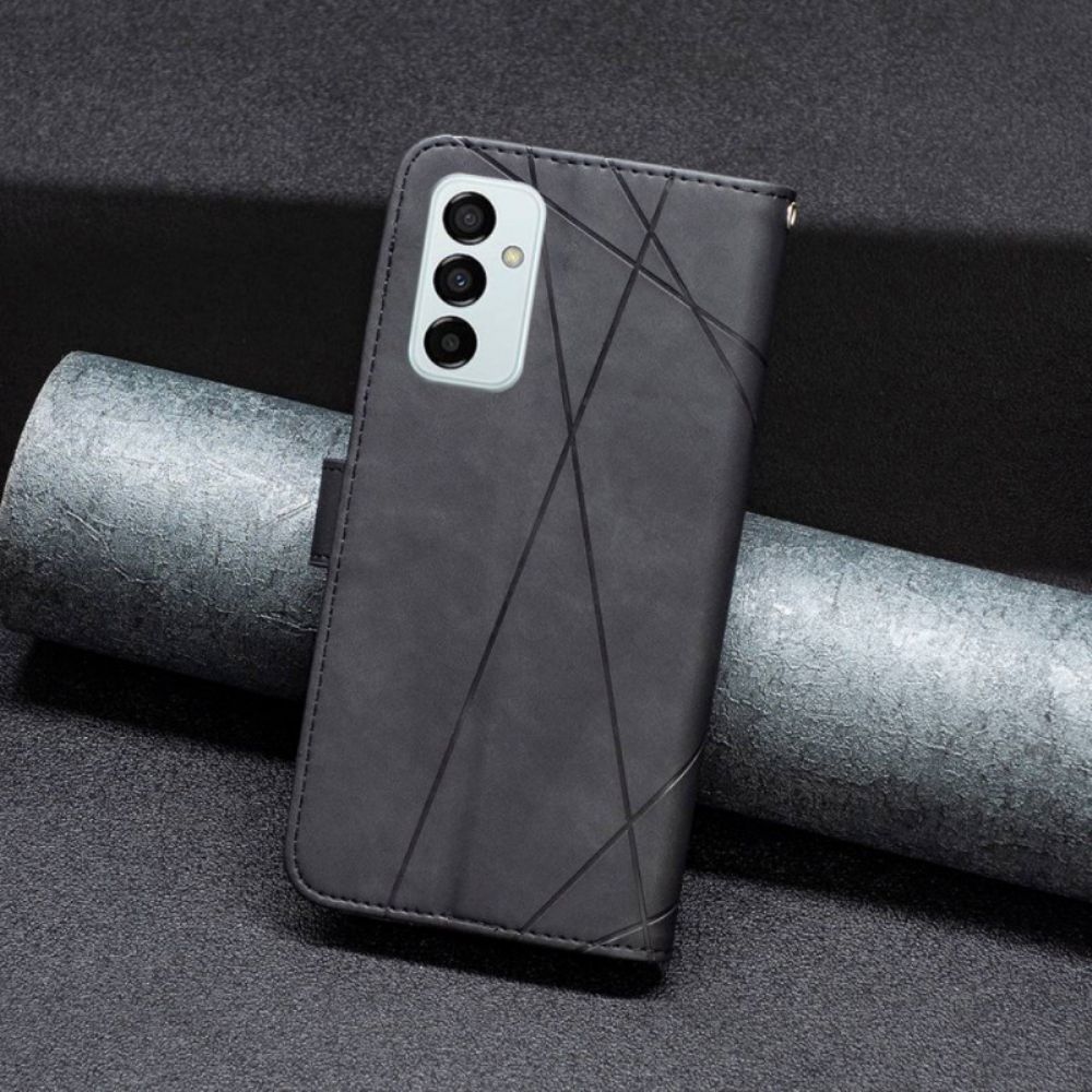 Flip Case Für Samsung Galaxy M23 5G Binfen Farbdreiecke