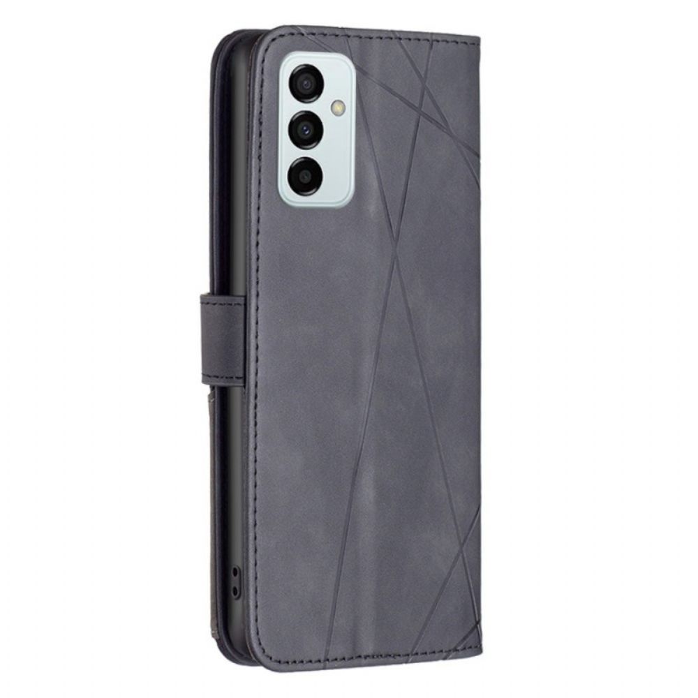 Flip Case Für Samsung Galaxy M23 5G Binfen Farbdreiecke