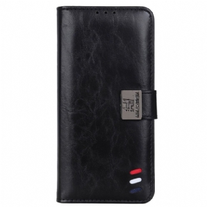 Flip Case Für Samsung Galaxy M23 5G Dreifarbig