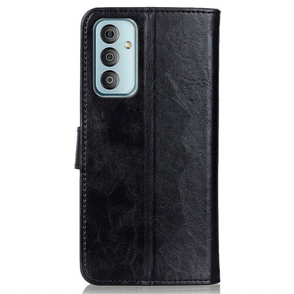 Flip Case Für Samsung Galaxy M23 5G Dreifarbig