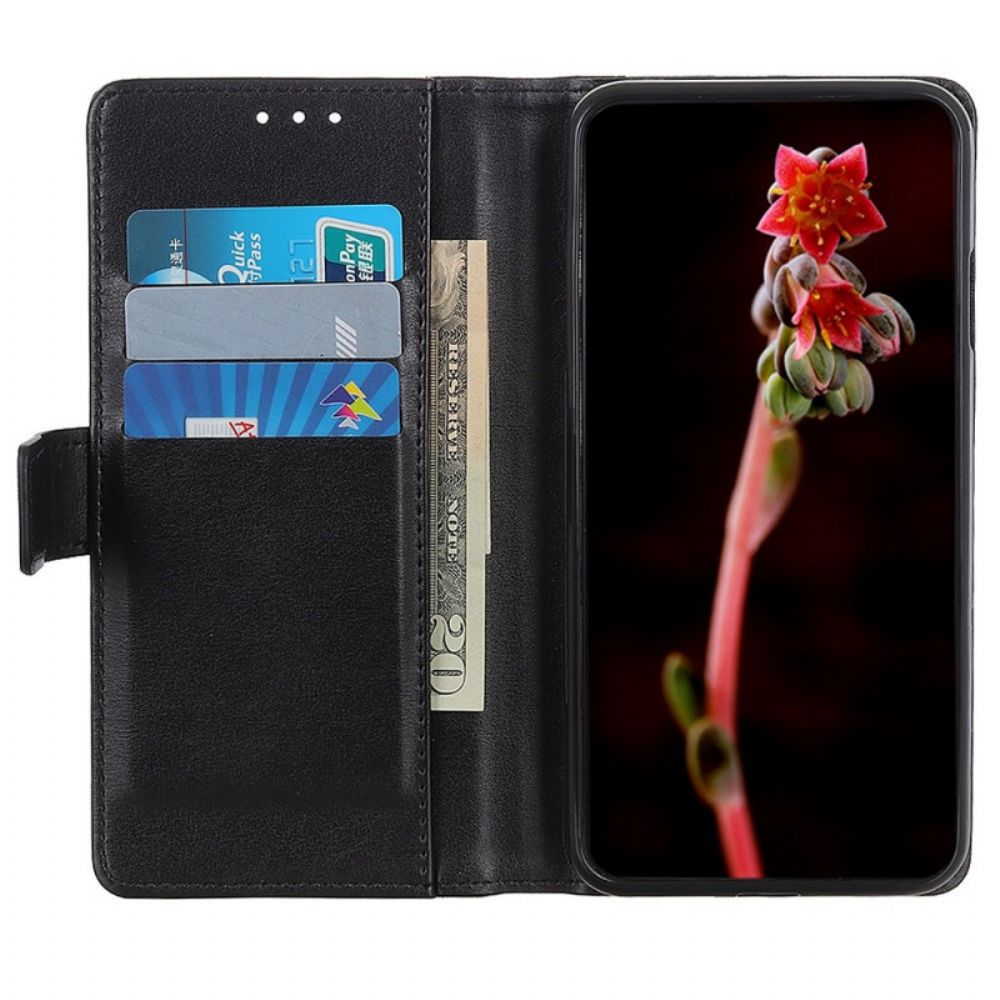 Flip Case Für Samsung Galaxy M23 5G Leder-stil