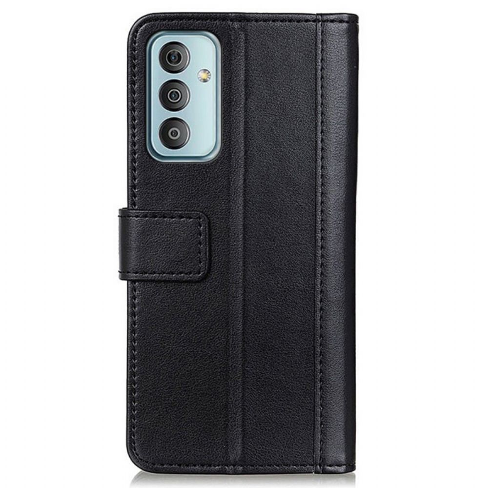 Flip Case Für Samsung Galaxy M23 5G Leder-stil