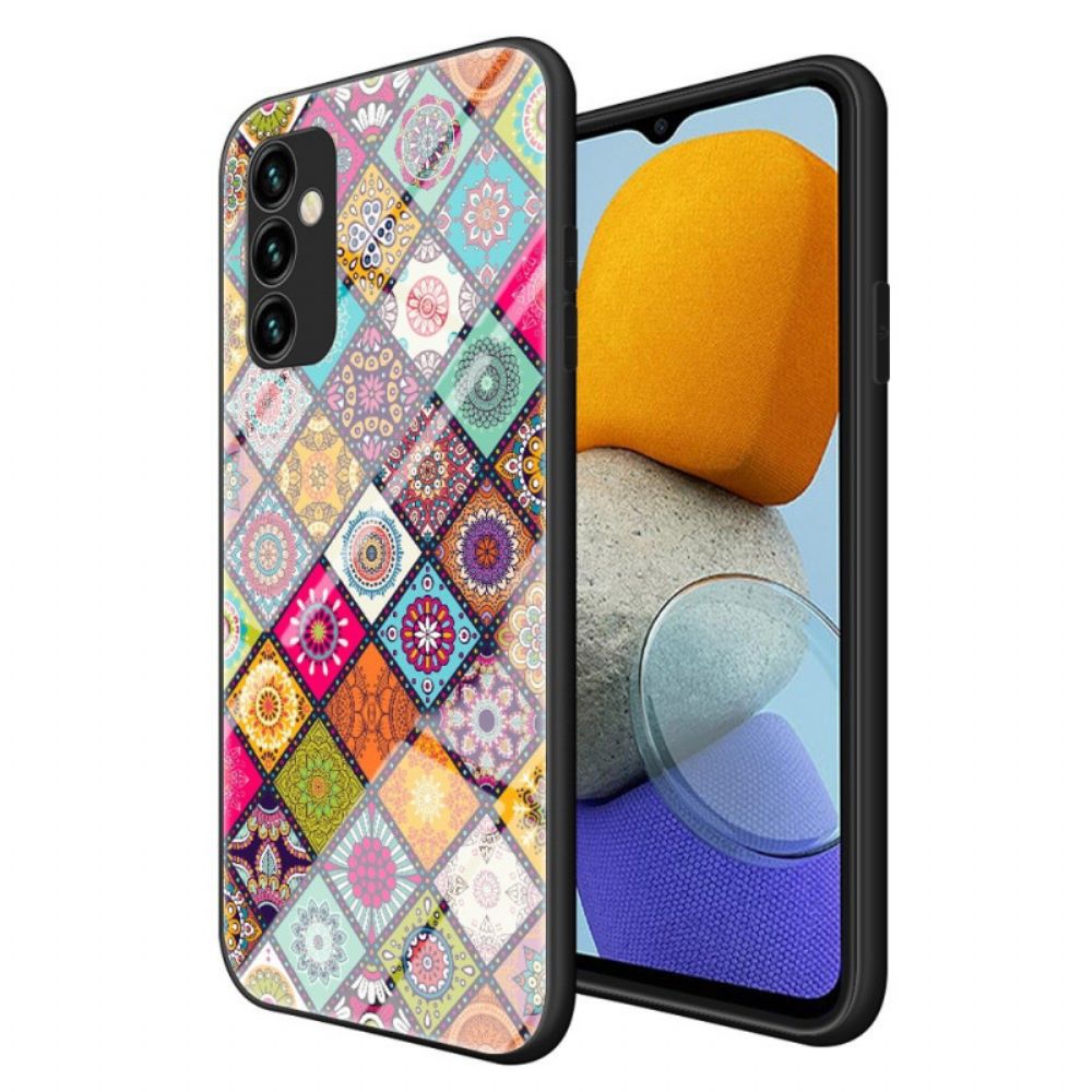 Handyhülle Für Samsung Galaxy M23 5G Magnetischer Patchwork-halter