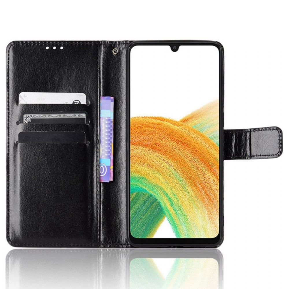 Lederhüllen Für Samsung Galaxy M23 5G Auffälliges Kunstleder