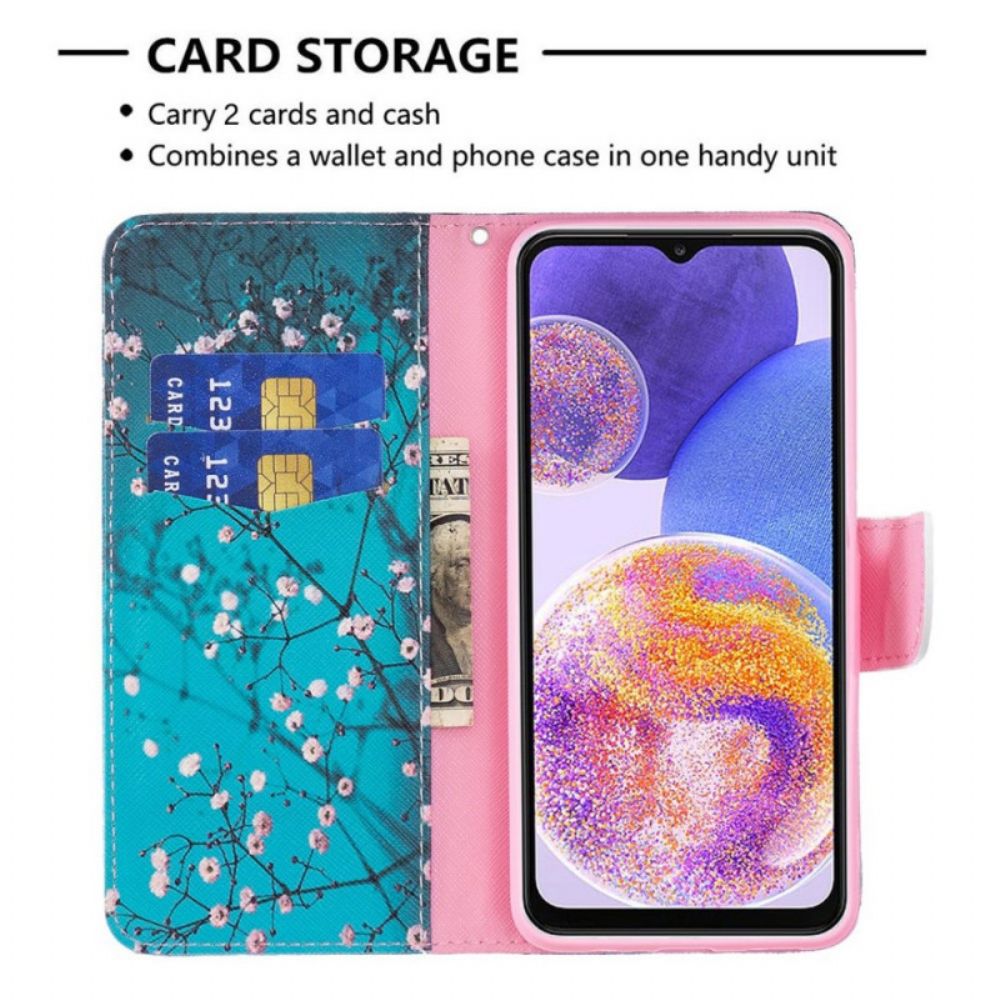 Lederhüllen Für Samsung Galaxy M23 5G Baumschmuck