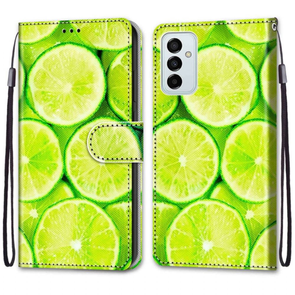 Lederhüllen Für Samsung Galaxy M23 5G Limonen