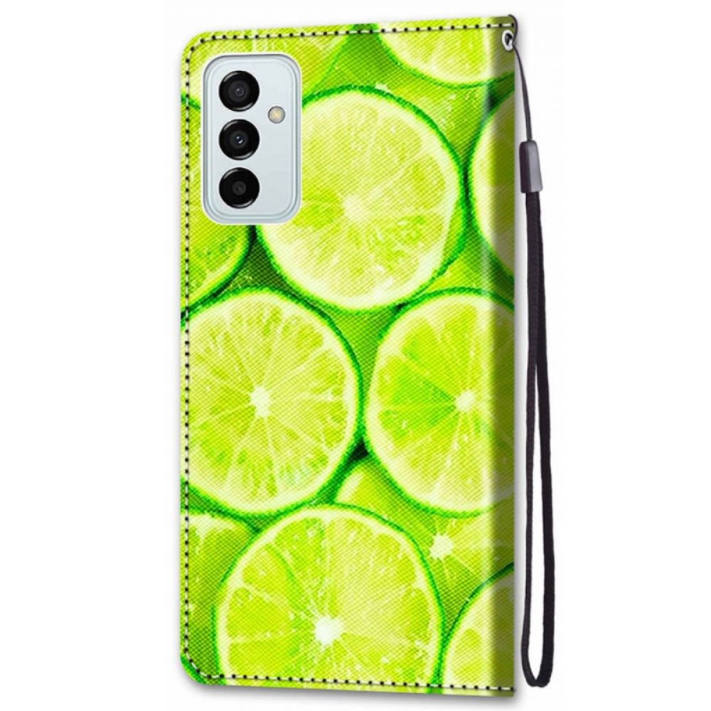 Lederhüllen Für Samsung Galaxy M23 5G Limonen