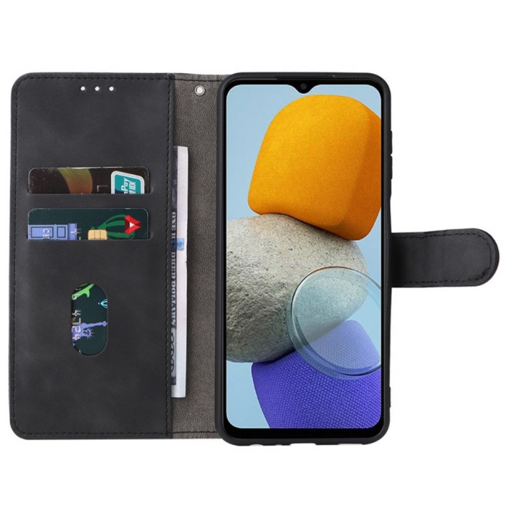 Lederhüllen Für Samsung Galaxy M23 5G Mit Kordel Skin-touch-armband