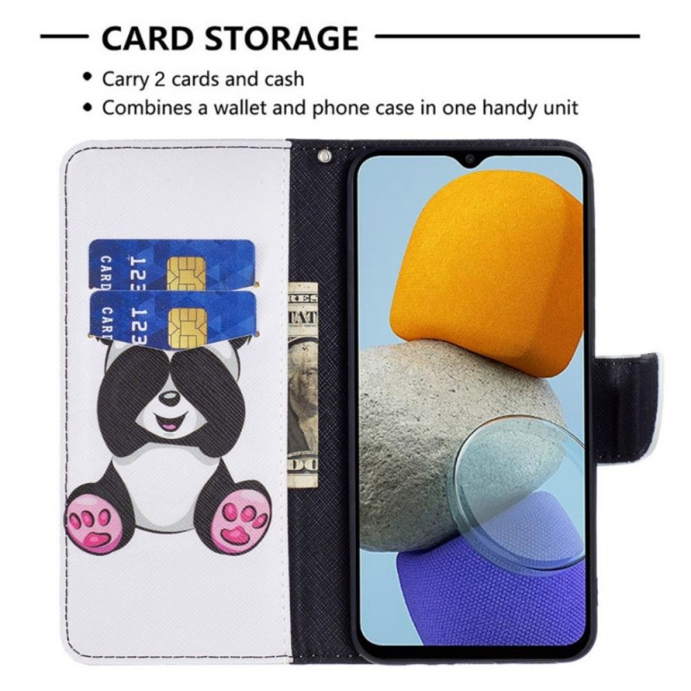 Lederhüllen Für Samsung Galaxy M23 5G Panda