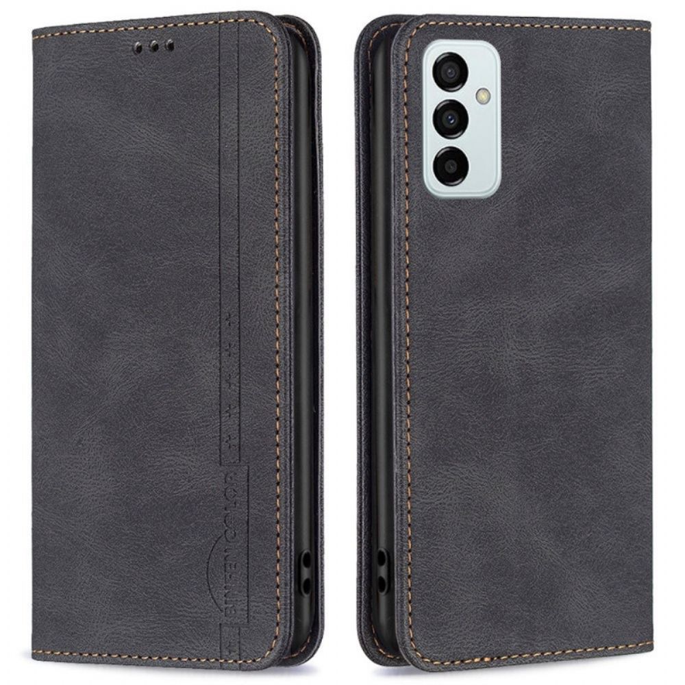 Schutzhülle Für Samsung Galaxy M23 5G Flip Case Binfen Color Rfid Ledereffekt