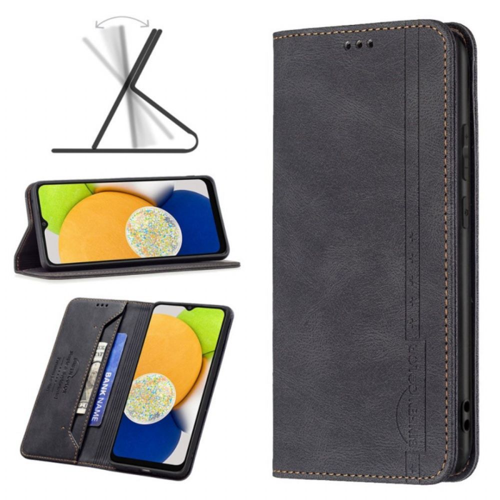 Schutzhülle Für Samsung Galaxy M23 5G Flip Case Binfen Color Rfid Ledereffekt