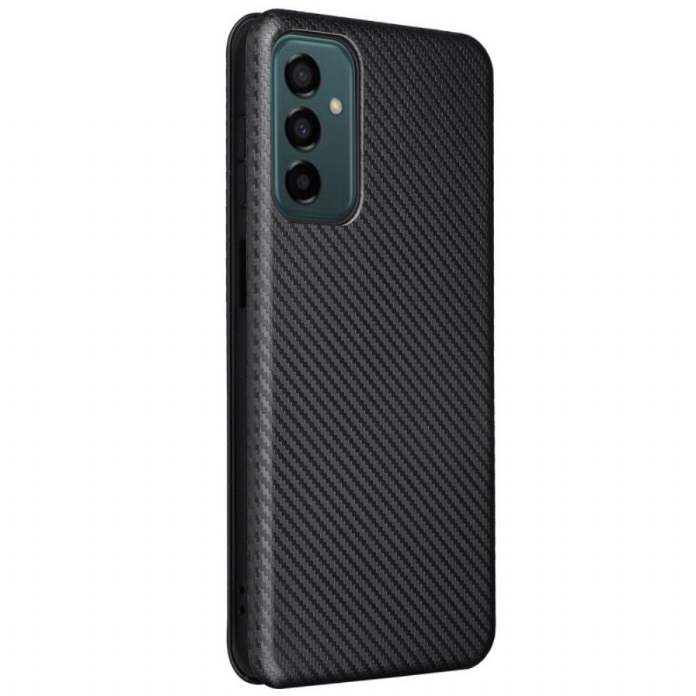 Schutzhülle Für Samsung Galaxy M23 5G Flip Case Kohlefaser