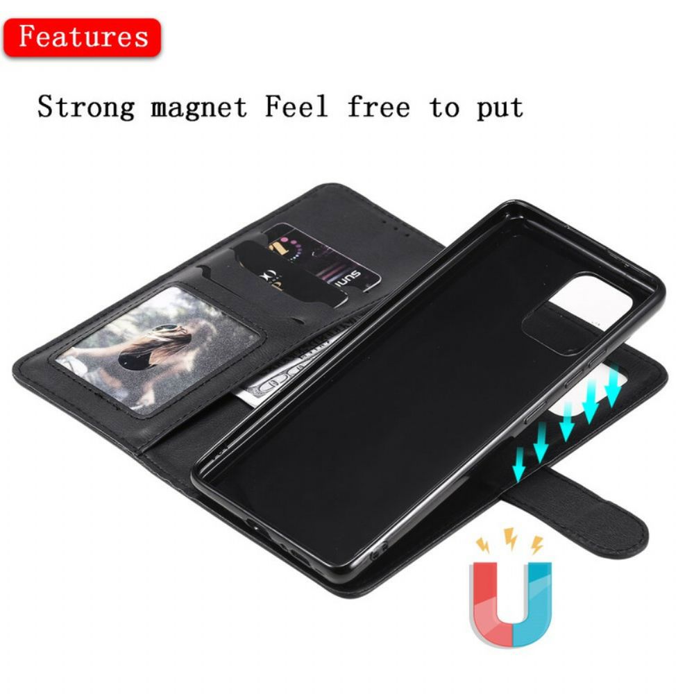 Flip Case Für Samsung Galaxy S10 Lite Abnehmbar