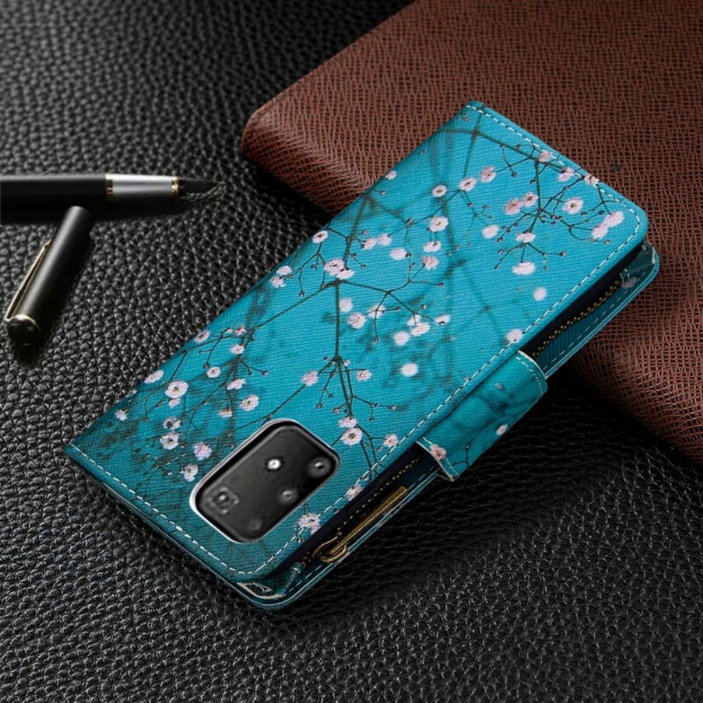 Flip Case Für Samsung Galaxy S10 Lite Baumtasche Mit Reißverschluss