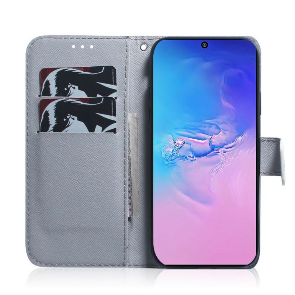 Flip Case Für Samsung Galaxy S10 Lite Blühender Ast