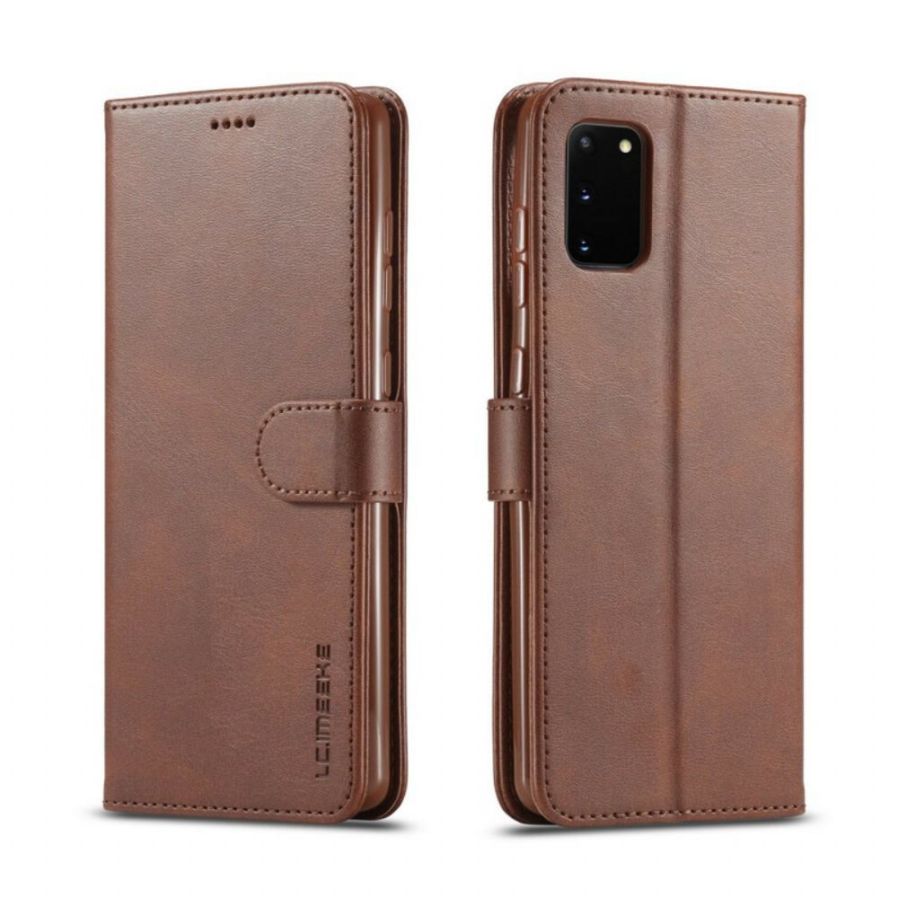 Flip Case Für Samsung Galaxy S10 Lite Lc.imeeke Ledereffekt