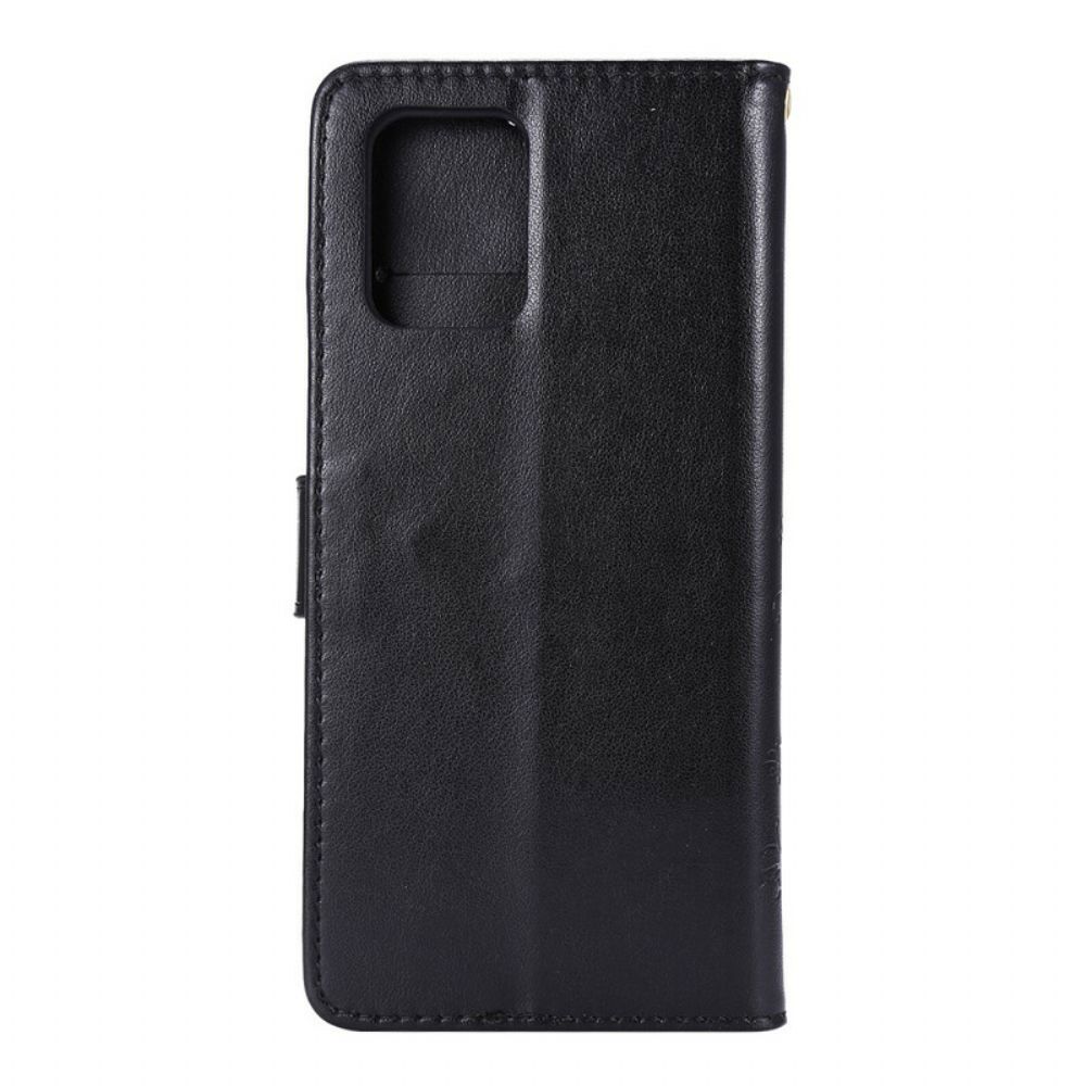 Flip Case Für Samsung Galaxy S10 Lite Schmetterlinge Und Blumen