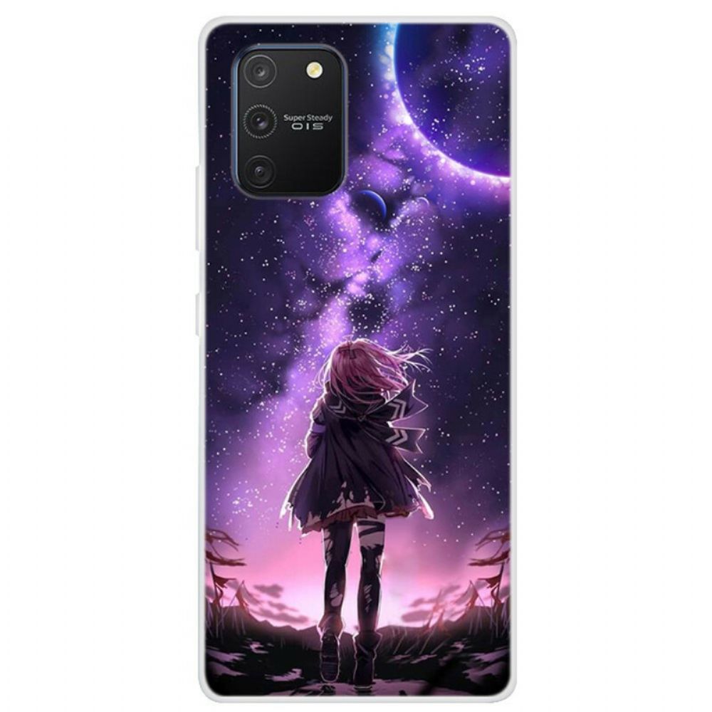 Handyhülle Für Samsung Galaxy S10 Lite Magischer Vollmond