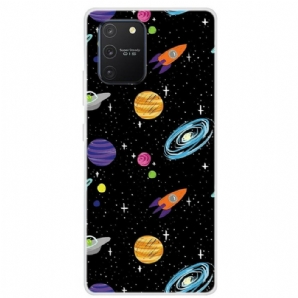 Hülle Für Samsung Galaxy S10 Lite Planet Galaxie