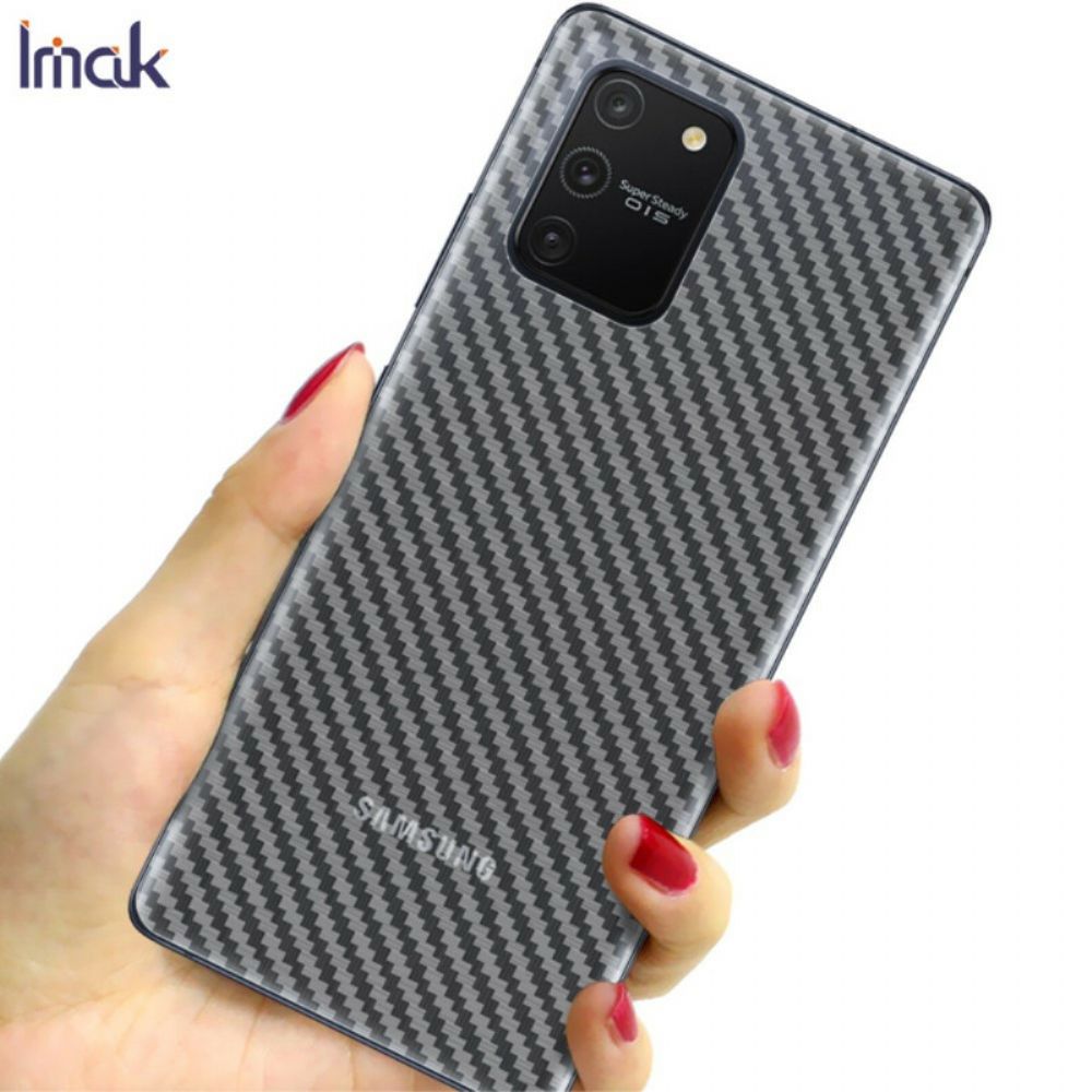 Rückseitenfolie Für Samsung Galaxy S10 Lite Carbon Style Imak