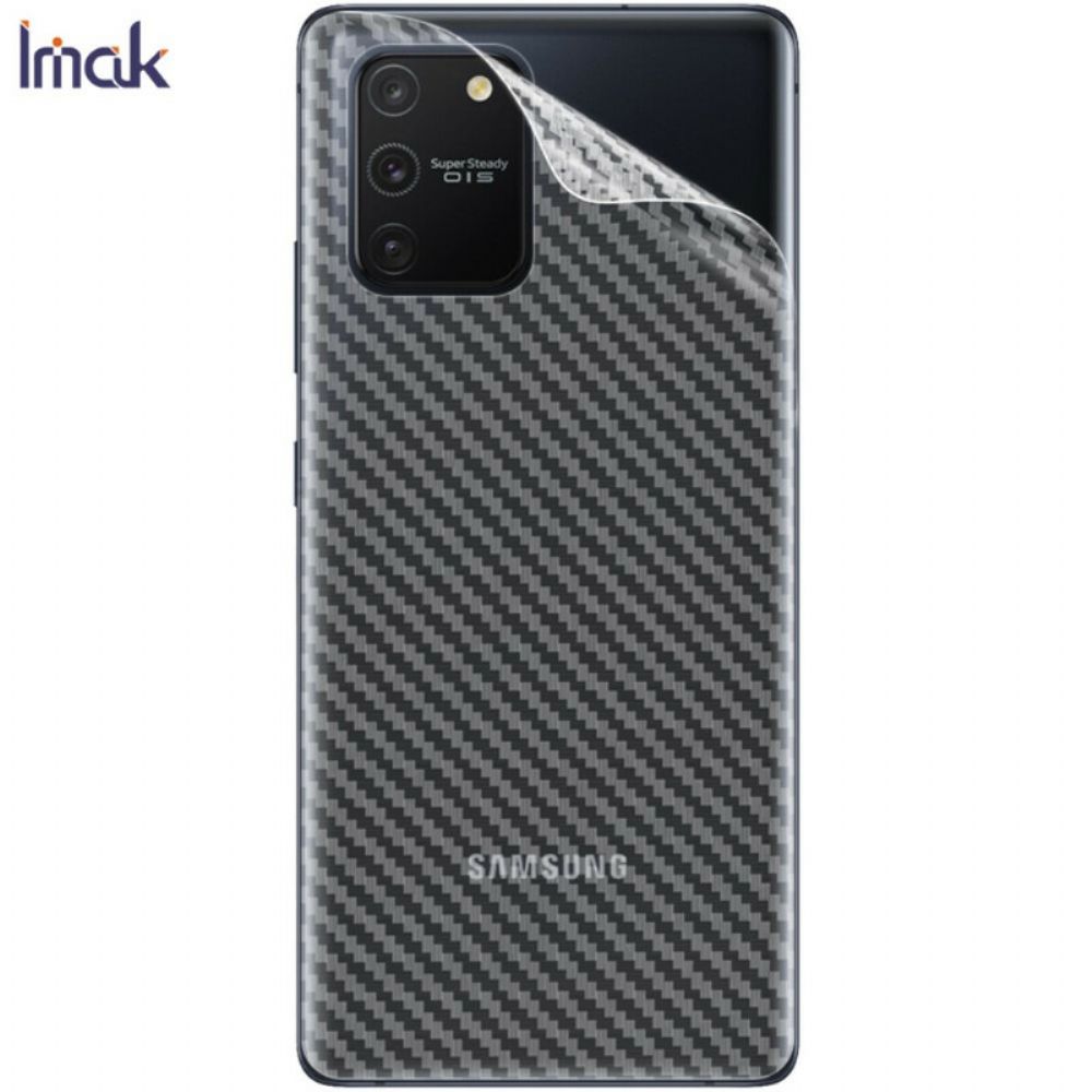 Rückseitenfolie Für Samsung Galaxy S10 Lite Carbon Style Imak