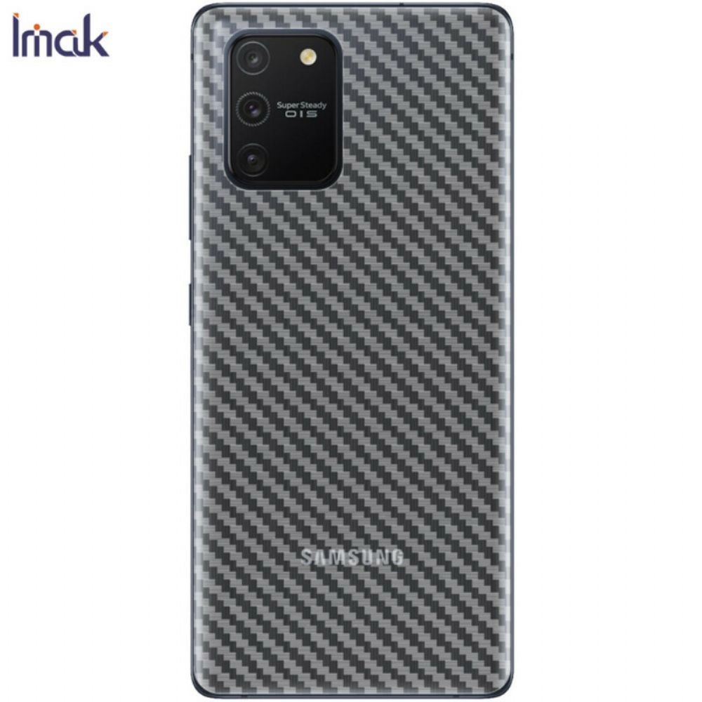 Rückseitenfolie Für Samsung Galaxy S10 Lite Carbon Style Imak