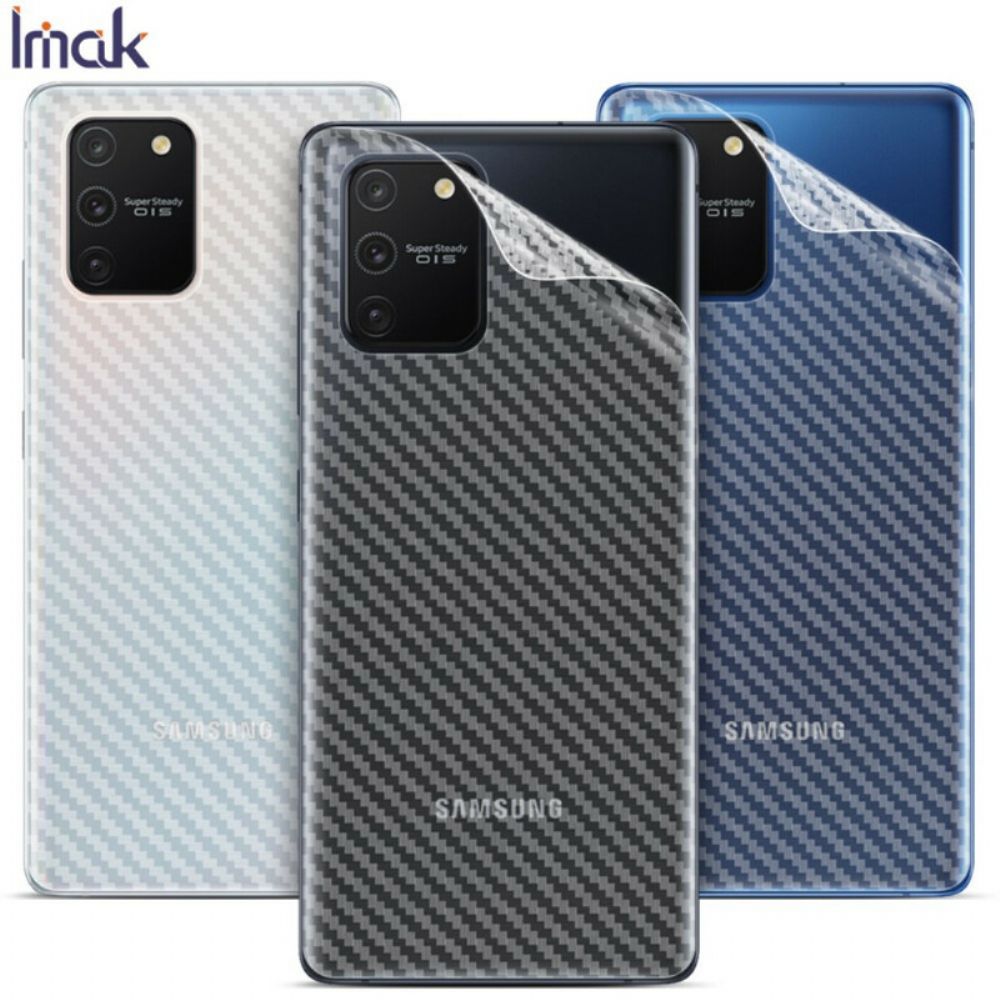 Rückseitenfolie Für Samsung Galaxy S10 Lite Carbon Style Imak