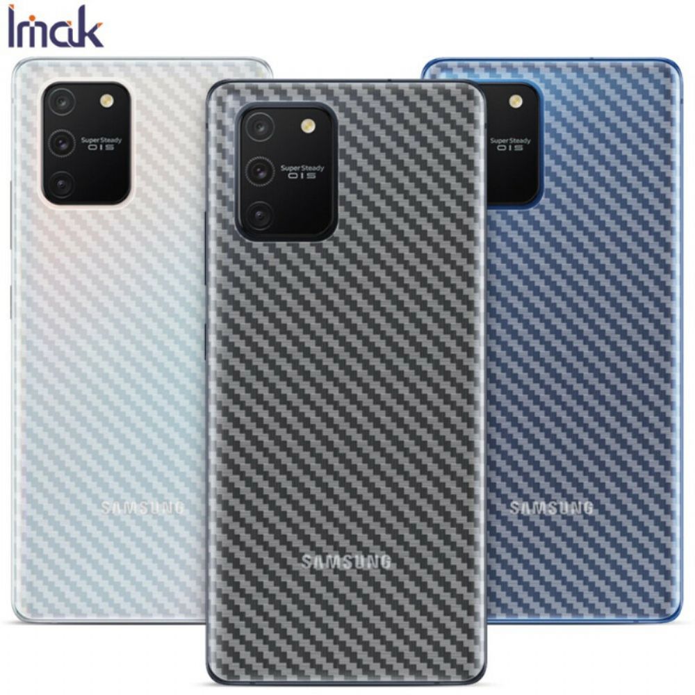 Rückseitenfolie Für Samsung Galaxy S10 Lite Carbon Style Imak