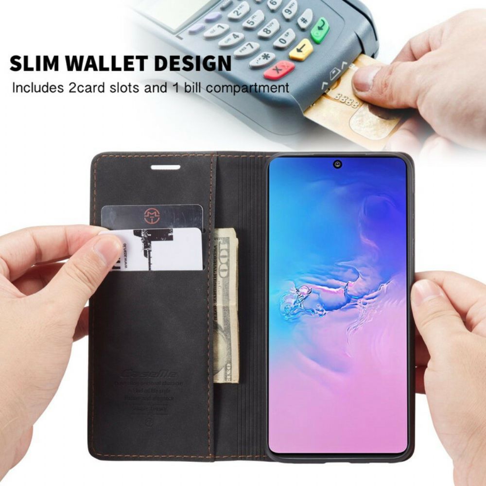 Schutzhülle Für Samsung Galaxy S10 Lite Flip Case Caseme Kunstleder