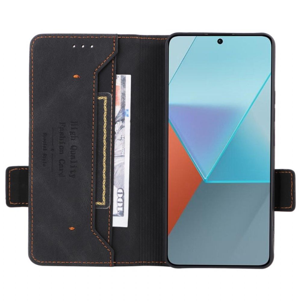 Flip Case Poco X6 5g Retro-design