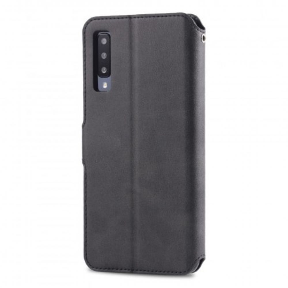 Flip Case Für Samsung Galaxy A70 Azns Retro