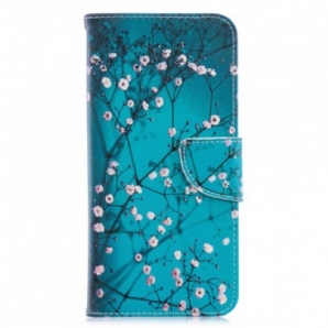 Flip Case Für Samsung Galaxy A70 Blühender Baum