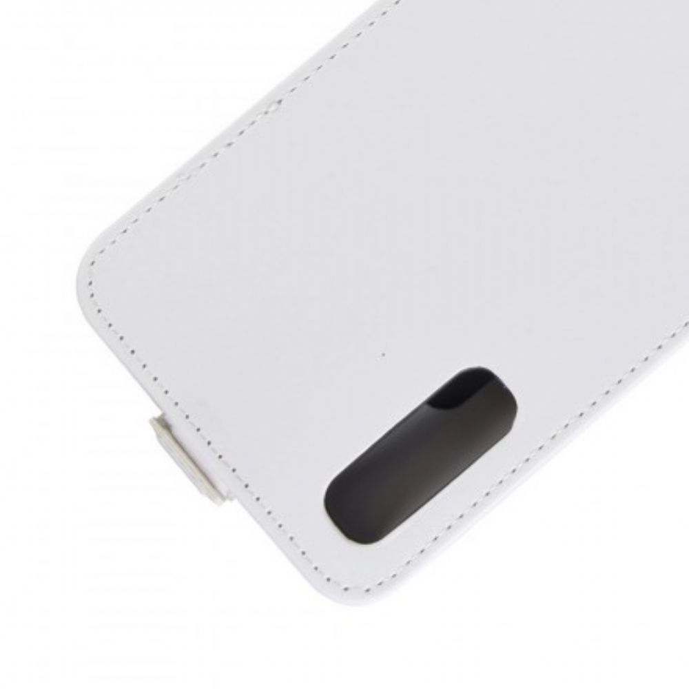 Flip Case Für Samsung Galaxy A70 Flip Case Faltbarer Ledereffekt