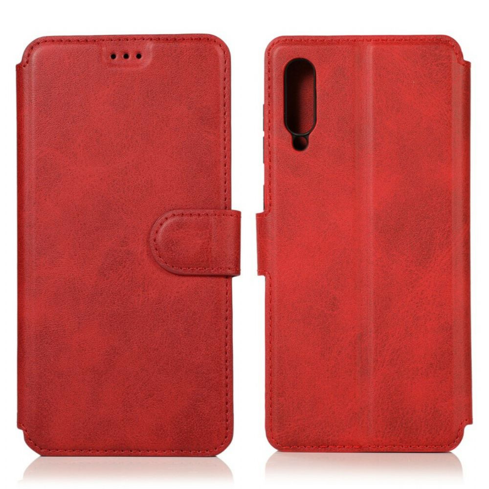 Flip Case Für Samsung Galaxy A70 Luxus-leder-effekt