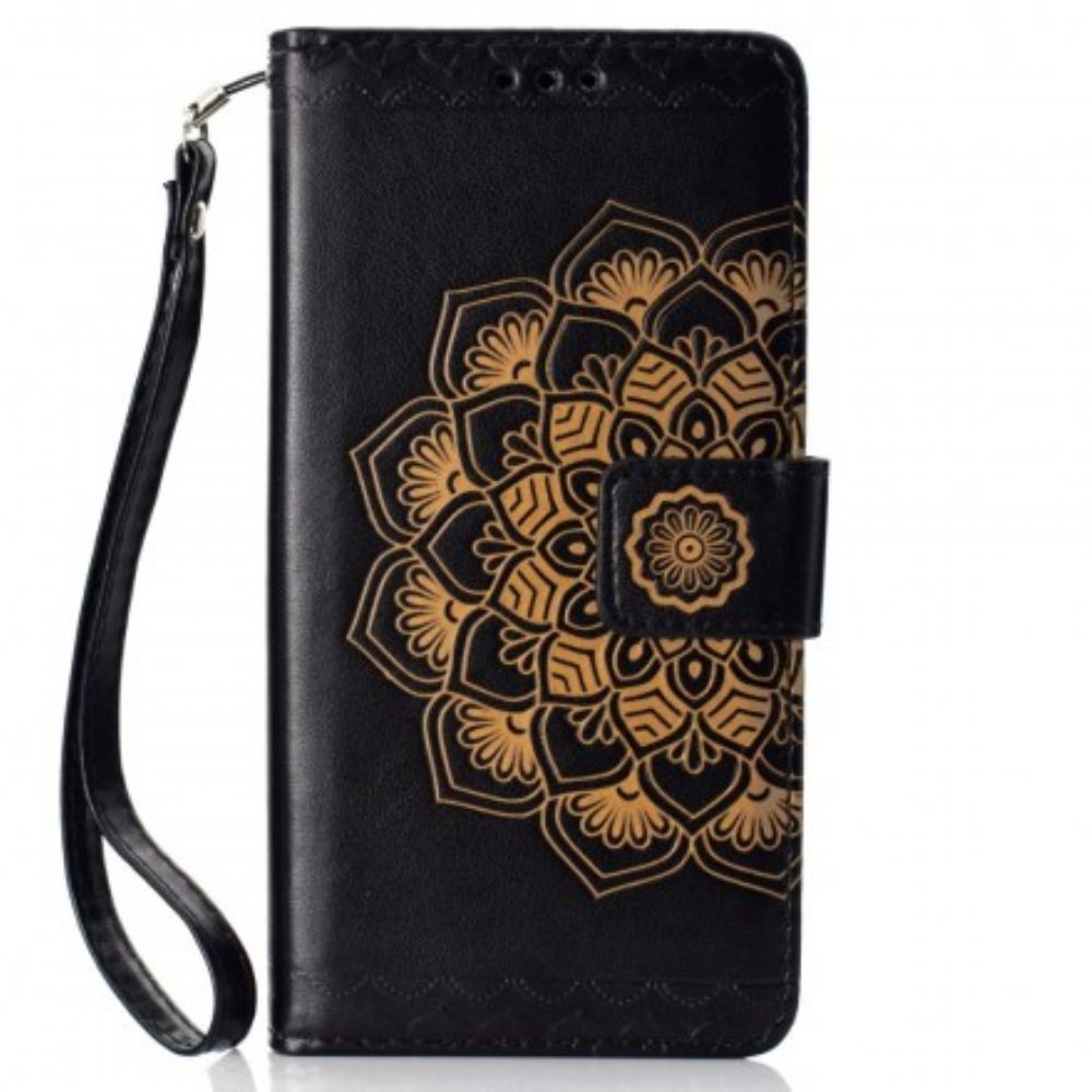 Flip Case Für Samsung Galaxy A70 Schickes Mandala