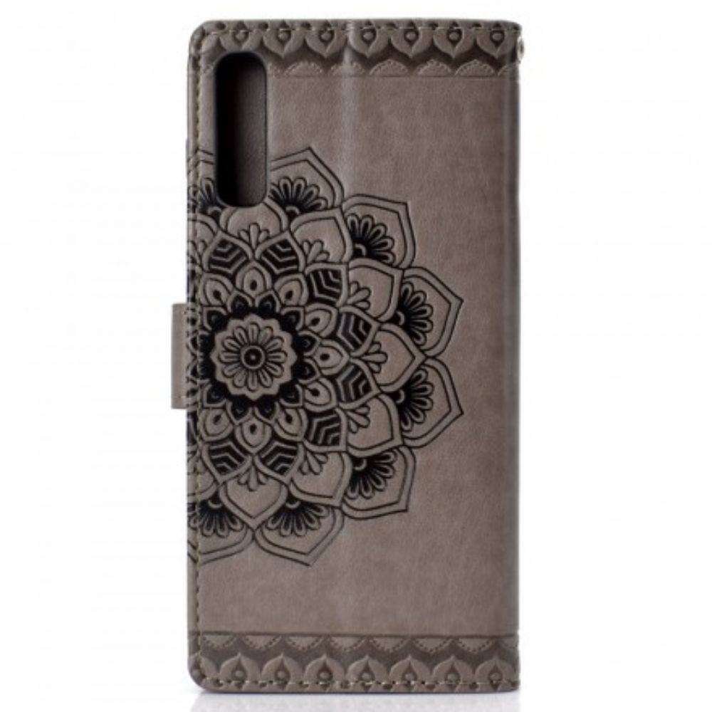 Flip Case Für Samsung Galaxy A70 Schickes Mandala