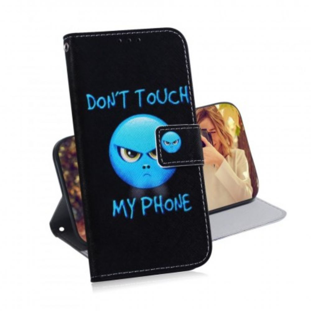 Flip Case Für Samsung Galaxy A70 Telefon-emoji