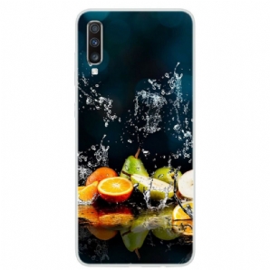 Handyhülle Für Samsung Galaxy A70 Zitrusspritzer